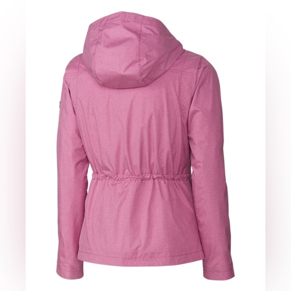 Cutter & Buck Womens Panoramic Packable Pink Jacket CB WeatherTec Large NWT - Picture 2 of 14